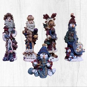 1995 Boyds bears in friends  five piece collection